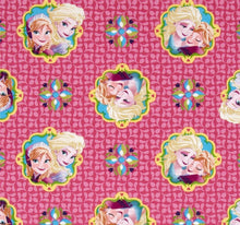 Load image into Gallery viewer, Size Medium Disney Frozen Sisters Anna Elsa Medical Scrub Shirt for Men & Women *IN STOCK *READY TO SHIP