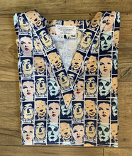 Load image into Gallery viewer, Wizard of Oz Medical Scrub Top Characters Dorothy Tin Man Cowardly Lion Scarecrow Unisex Style for Men & Women