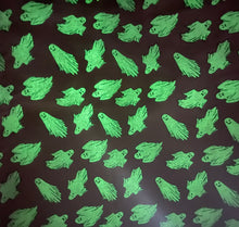 Load image into Gallery viewer, Halloween Glow in the Dark Ghost Medical Scrub Top Stained Glass Unisex Style for Men & Women