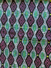 Load image into Gallery viewer, Southwestern Abstract Indian Geometric Diamond Stripe Print Medical Scrub Top Unisex Style for Men & Women 1 AVAILABLE