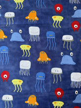 Load image into Gallery viewer, COLORFUL JELLYFISH OF THE SEA Medical Scrub Top Unisex Style for Men & Women