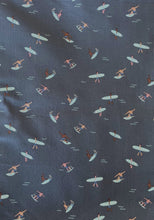 Load image into Gallery viewer, Surfers Surfing the Big Wave Medical Scrub Top Unisex Style for Men & Women