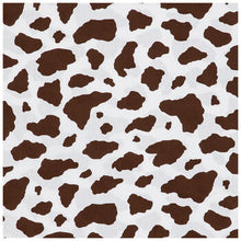 Load image into Gallery viewer, Cow Medical Scrub Top Cowhide Animal Skin Brown White Fabric Unisex Style for Men & Women