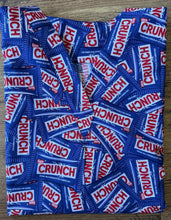 Load image into Gallery viewer, Candy Medical Scrub Top Nestle Crunch Bar Chocolate Unisex Style Shirt for Men & Women