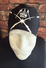 Load image into Gallery viewer, Darth Vader GLOW IN THE DARK Unisex Medical Scrub Caps Men & Women Tie Back Bouffant Hat Styles