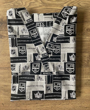 Load image into Gallery viewer, Hockey LA Kings Medical Scrub Top Unisex Relaxed Style Men's Scrub Top & Women's Scrub Top