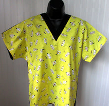 Load image into Gallery viewer, Size Small MINIONS YELLOW SMILES two tone with Black back Unisex Style Shirt for Men & Women *IN STOCK *READY TO SHIP
