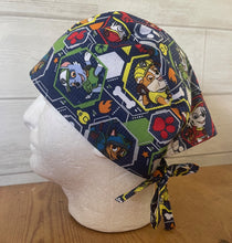 Load image into Gallery viewer, PAW PATROL RESCUE Unisex Medical Surgical Scrub Caps Men & Women Tie Back and Bouffant Hat Styles