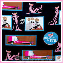 Load image into Gallery viewer, THE PINK PANTHER CARTOON Unisex Medical Surgical Scrub Caps Men & Women Tie Back and Bouffant Hat Styles