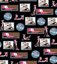 Load image into Gallery viewer, THE PINK PANTHER CARTOON Unisex Medical Surgical Scrub Caps Men & Women Tie Back and Bouffant Hat Styles