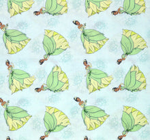 Load image into Gallery viewer, PRINCESS TIANA *PRINCESS AND THE FROG* Medical Scrub Top Characters Packed Unisex Style for Men & Women