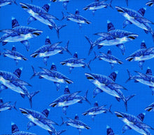 Load image into Gallery viewer, Great White Sharks Medical Scrub Top Unisex Style for Men & Women