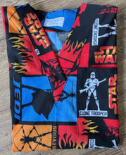Load image into Gallery viewer, Star Wars Darth Vader Jedi Clone Trooper Medical Scrub Top Unisex Style Shirt for Men and Women Medical Professionals