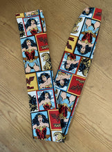 Load image into Gallery viewer, Wonder Woman Superhero FIGHT FOR JUSTICE Fabric Stethoscope cover for Medical Professionals