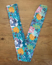 Load image into Gallery viewer, Lilo & Stitch Hawaiian Jungle Fabric Stethoscope sock cover for Medical Professionals
