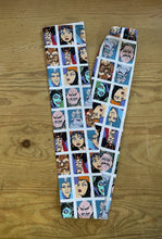 Load image into Gallery viewer, Villains Ursula Beast Jafar Mother Gothel Lady Tremaine Evil Queen Maleficent Shan Yu Squared Fabric Stethoscope sock cover for Medical Professionals