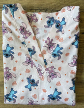 Load image into Gallery viewer, Lilo & Stitch Themed Medical Scrub Top STITCH & ANGEL Unisex Style for Men & Women
