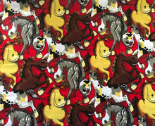 Load image into Gallery viewer, Fun Silly Horses Nurse Medical Scrub Top Unisex Style for Men & Women