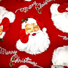 Load image into Gallery viewer, Christmas Medical Scrub Top Vintage Old Fashion Classic Santa Claus Unisex Style for Men & Women