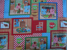 Load image into Gallery viewer, Cartoon Nursery Rhyme The Three Bears Nurse Medical Scrub Top Unisex Style for Men & Women