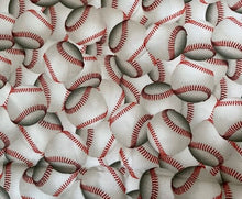 Load image into Gallery viewer, Sports Baseballs Medical Scrub Top Unisex Style for Men & Women