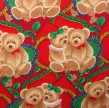 Load image into Gallery viewer, Merry Christmas Holiday Bear Hugs Medical Scrub Top Unisex Style for Men & Women