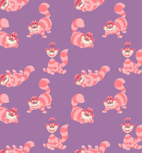 Load image into Gallery viewer, CHESHIRE CAT Purple Fabric Stethoscope sock cover for Medical Professionals