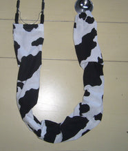 Load image into Gallery viewer, Cow Cowhide Animal Skin Black White Fabric Stethoscope cover for Medical Professionals