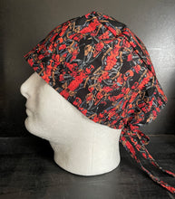 Load image into Gallery viewer, Deadpool Unisex Medical Scrub Caps Men & Women Tie Back Bouffant Hat Styles