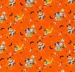 Load image into Gallery viewer, Halloween Disney Mickey Mouse Characters Trick or Treating Unisex Medical Surgical Scrub Caps Men & Women Tie Back and Bouffant Hat Styles