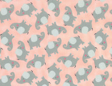 Load image into Gallery viewer, Gray Elephants Fabric Nurse Medical Scrub Top Unisex Style for Men & Women