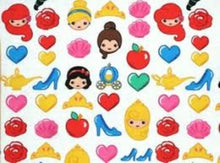 Load image into Gallery viewer, EMOJI Princesses Medical Scrub Top Cinderella Ariel Snow White Belle Rapunzel Unisex Style for Men & Women
