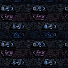 Load image into Gallery viewer, Fantastic Beasts Triangle Fabric Unisex Medical Surgical Scrub Caps Men & Women Tie Back and Bouffant Hat Styles