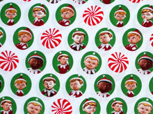 Load image into Gallery viewer, Christmas Elf Green Size Medium Scrub Top Unisex Style Shirt for Men & Women *IN STOCK *READY TO SHIP