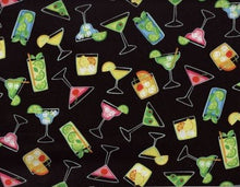 Load image into Gallery viewer, Happy Hour Exotic Drink Medical Scrub Top Unisex Style for Men & Women