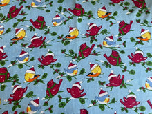 Load image into Gallery viewer, Merry Christmas Cute Santa Birds Medical Scrub Top Unisex Style for Men & Women