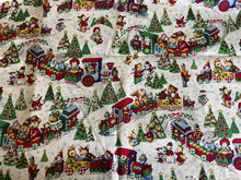 Load image into Gallery viewer, Vintage Christmas Morning Toys Medical Scrub Top Unisex Style for Men & Women