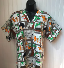 Load image into Gallery viewer, Jungle Book Medical Scrub Top Unisex Style for Men & Women