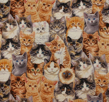 Load image into Gallery viewer, Medical Scrub Top Kittens Packed Vet Tech Unisex Style for Men & Women