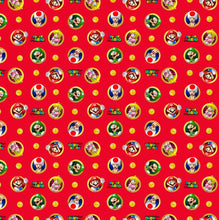 Load image into Gallery viewer, Nintendo Video Game Super Mario Characters Red Nurse Medical Scrub Top Unisex Style for Men & Women