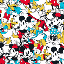 Load image into Gallery viewer, Mickey & Minnie Mouse Pluto Donald & Daisy Duck Packed Fabric Stethoscope sock cover for Medical Professionals