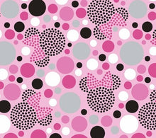 Load image into Gallery viewer, Minnie Mouse Ears Pink Fabric Unisex Medical Surgical Scrub Caps Men & Women Tie Back and Bouffant Hat Styles