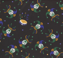 Load image into Gallery viewer, Mardi Gras Jesters Nurse Medical Scrub Top Unisex Style for Men & Women