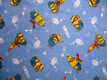 Load image into Gallery viewer, Despicable Me Minion Fabrics Medical Scrub Surgical Caps Tie Back Hat & Elastic Bouffant Unisex Men & Women