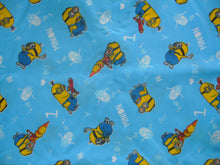 Load image into Gallery viewer, Despicable Me Minion Fabrics Medical Scrub Surgical Caps Tie Back Hat & Elastic Bouffant Unisex Men & Women