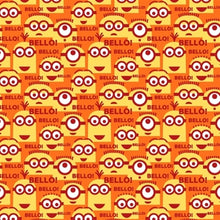 Load image into Gallery viewer, Despicable Me Minion Fabrics Medical Scrub Surgical Caps Tie Back Hat & Elastic Bouffant Unisex Men & Women