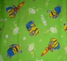 Load image into Gallery viewer, Despicable Me Minion Fabrics Medical Scrub Surgical Caps Tie Back Hat & Elastic Bouffant Unisex Men & Women