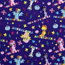 Load image into Gallery viewer, My Little Pony Medical Scrub Top Names Horse Cartoon Unisex Style Shirt for Men & Women