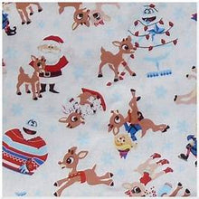 Load image into Gallery viewer, Christmas Medical Scrub Top Rudolph the Red Nosed Reindeer Cartoon Unisex Style for Men & Women