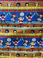 Load image into Gallery viewer, Pirates Ship Medical Scrub Top Pirate's Life 2 Toned Fabric Small Skull backing Unisex Style for Men & Women